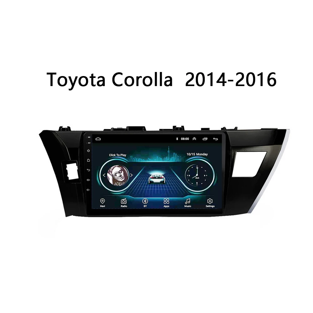 Discount Car radio For Toyota Corolla 2014-2016 10" Android 8.1 DVD Multimedia player GPS Navi Full Touch Screen Mp5 Mirror link SWC WIFI 0 Discount Car radio For Toyota Corolla 2014-2016 10" Android 8.1 DVD Multimedia player GPS Navi Full Touch Screen Mp5 Mirror link SWC WIFI 0