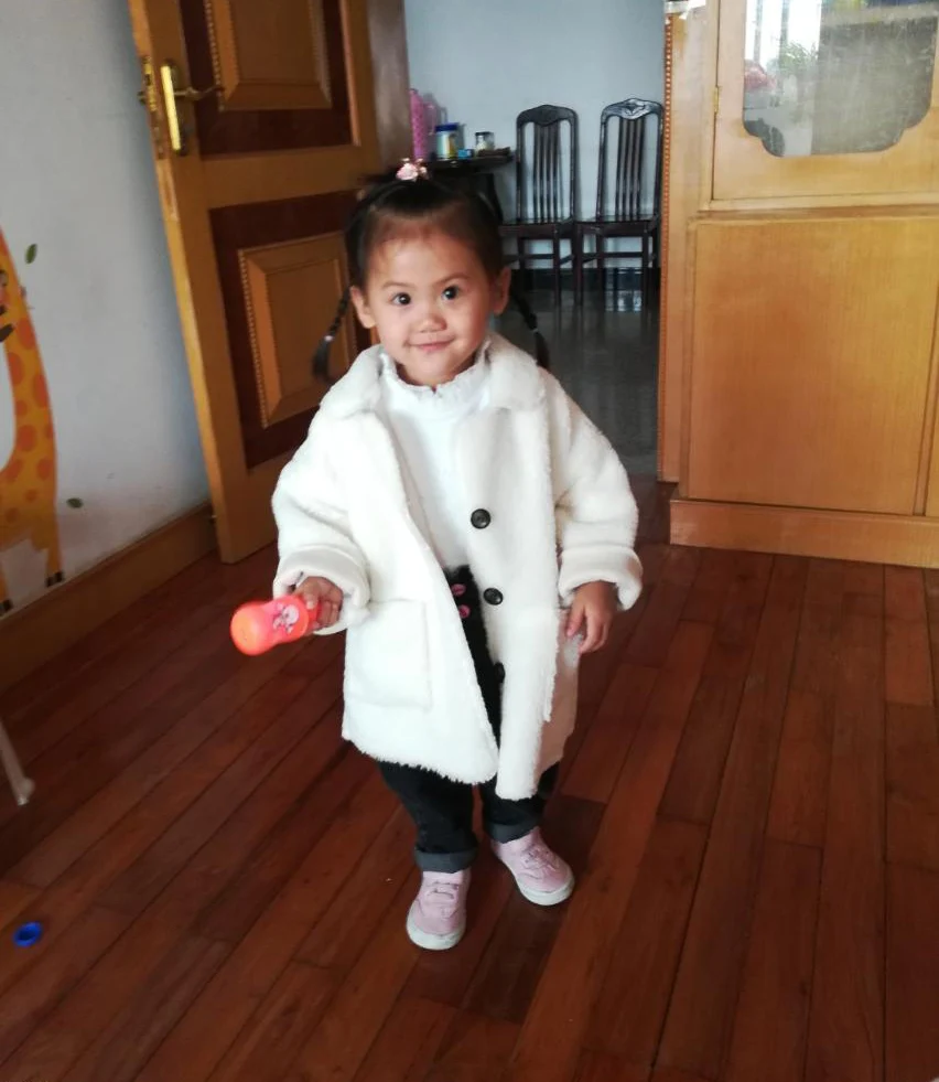 Куртка для девочек; детская одежда на осень-зиму; детская куртка для маленьких девочек; Верхняя одежда; пальто для малышей; Цвет белый; 80-130
