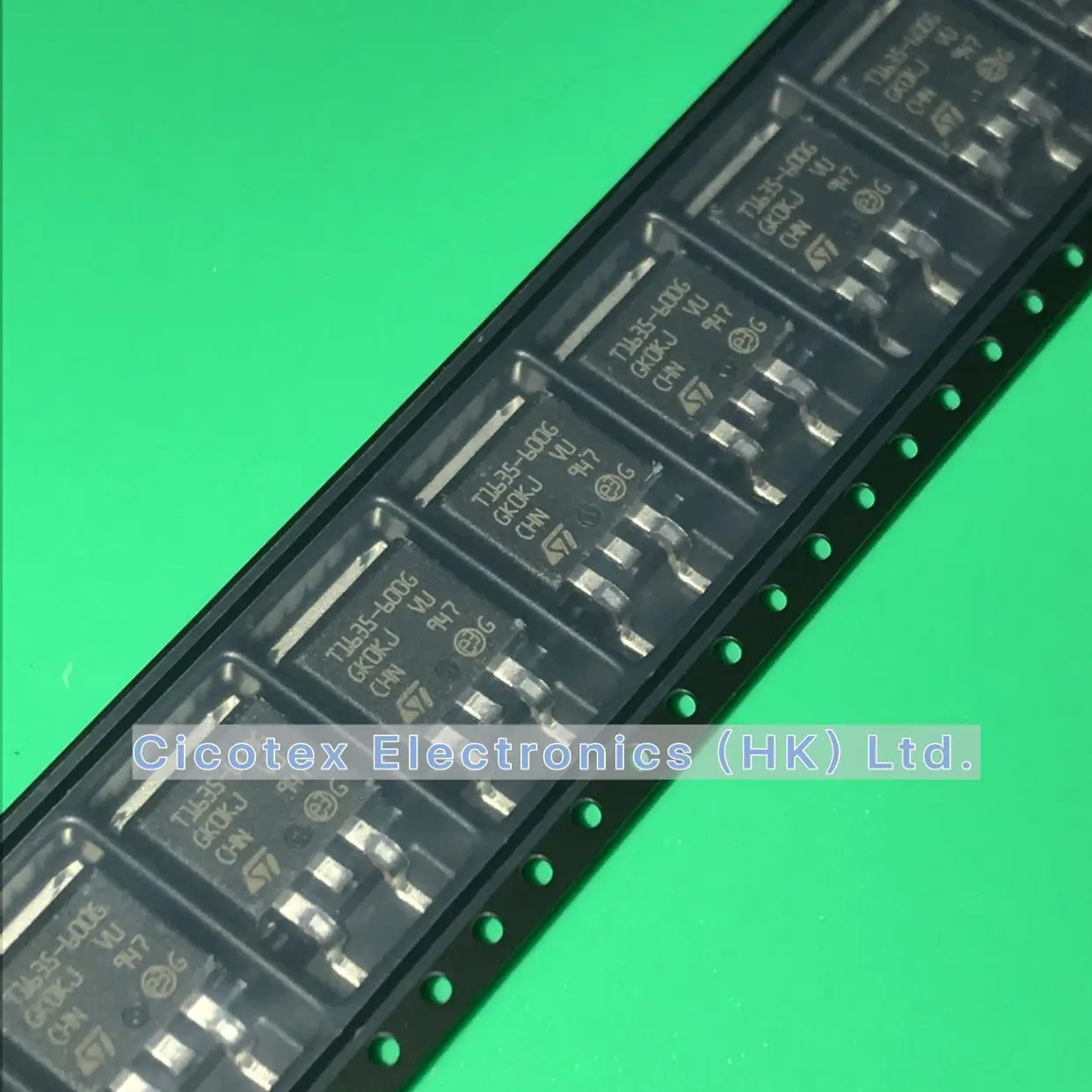 5 шт./лот T1635-600G-TR TO-252 TRIAC 16A 35MA 600V SOT252 ALTERNISTOR D2PAK T1635600G T1635 600G T1635600GTR | Электронные