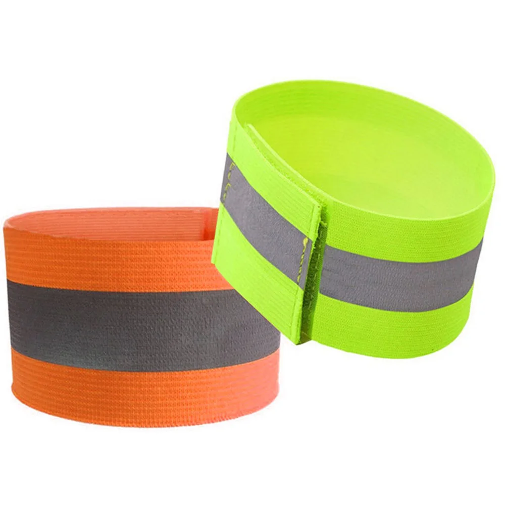 Reflective Cycling Arm Belt Outdoor Sports Night Safety Running Riding Armband Pants Leg Warning Strips Reflective Tape BC0130 (15)