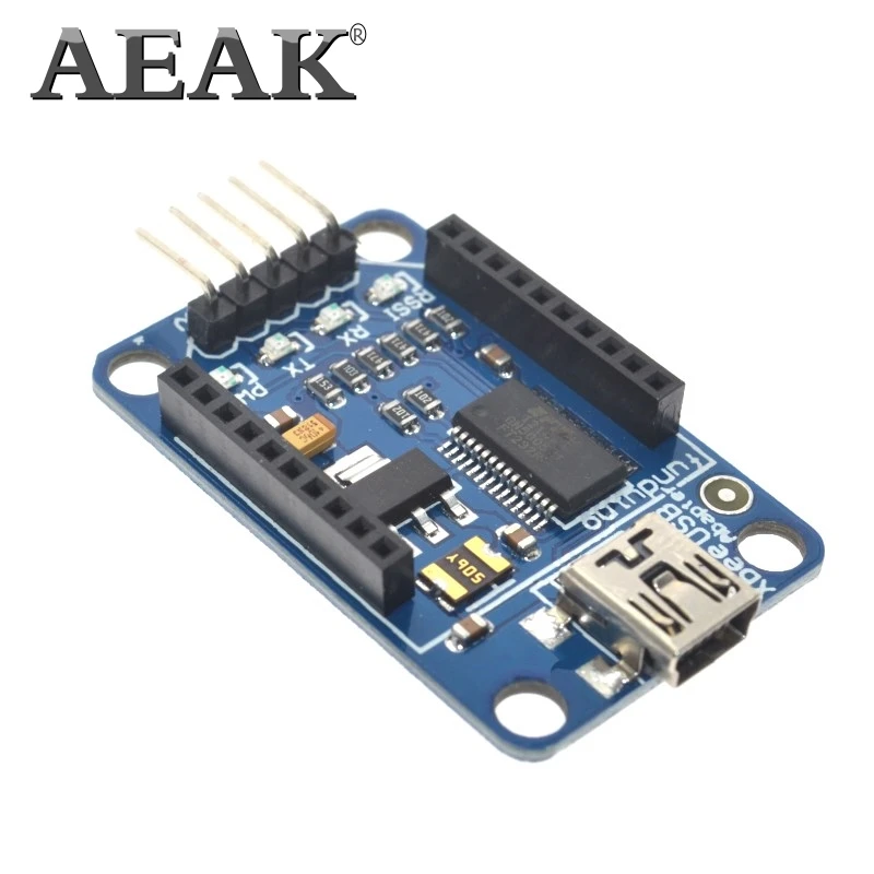 AEAK XBee Explorer Xbee USB мини адаптер Модульная плата базовый щит Многофункциональный FT232