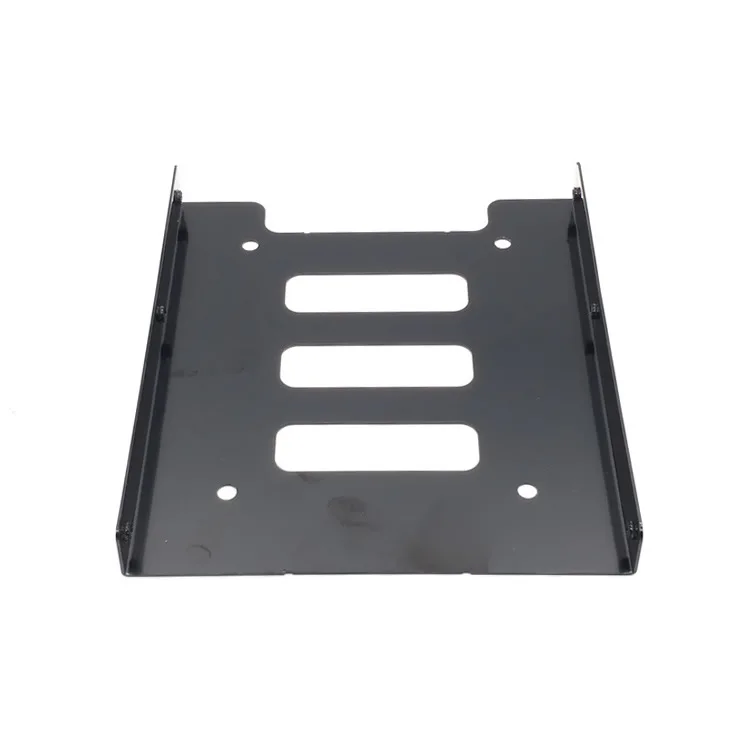 Hard Drive Adapter XT-XINTE 2.5" to 3.5" SSD HDD Metal Mounting Bracket Adapter Hard Drive Holder with SATA & Power 4pin Combo Cable for PC SSD