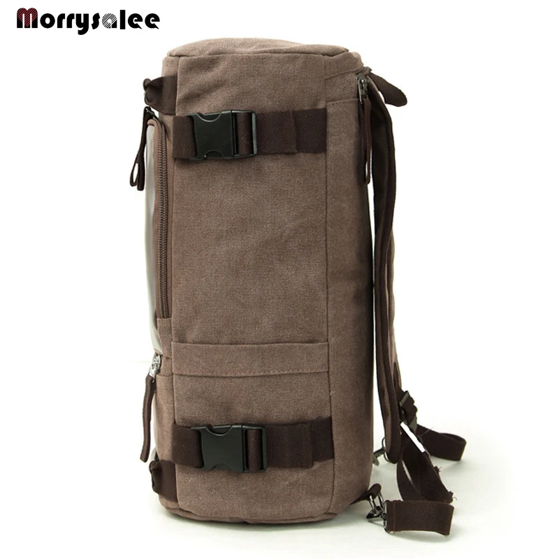 Ретро Модный холщовый рюкзак дорожная сумка портативная через плечо