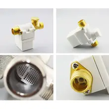 AC 220V латунь 1/" Электрический Соленоидный клапан воды воздуха N/C нормально закрытый воды