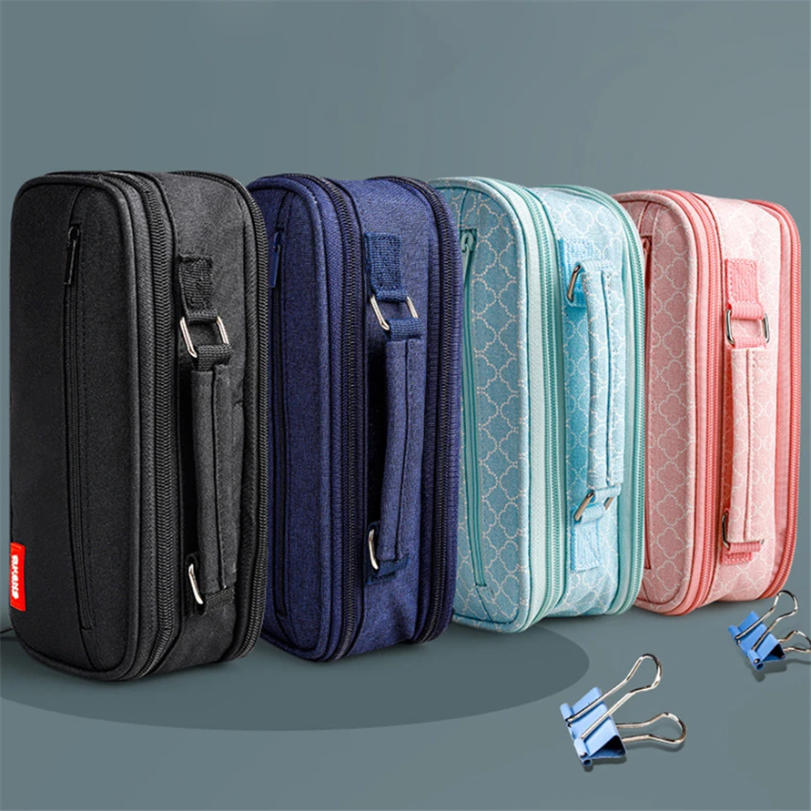 Pencil Cases Japanese Stationery Big Astuccio Scuola Pen Box Case Bag Trousse Scolaire Fille Estuche Kalemlik Pencilcase Fundas
