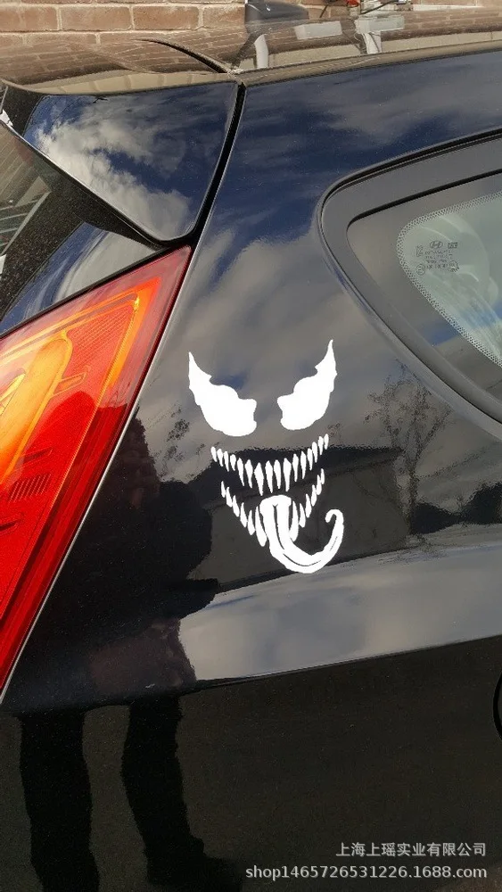 Импортные товары наклейки на бампер Venom наклейки на бампер наклейки на авто классные Цветочные наклейки