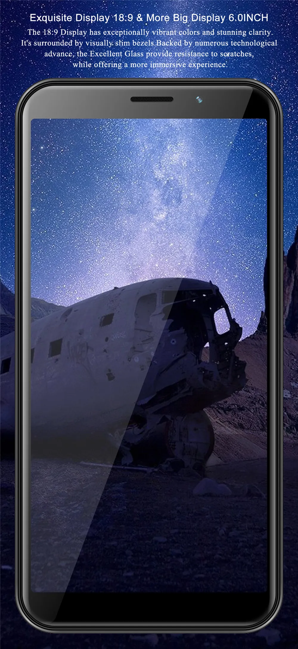 Note 9 четырехъядерный смартфоны 6 0 Большой экран 4 грамма 64G rom 5MP + 13MP