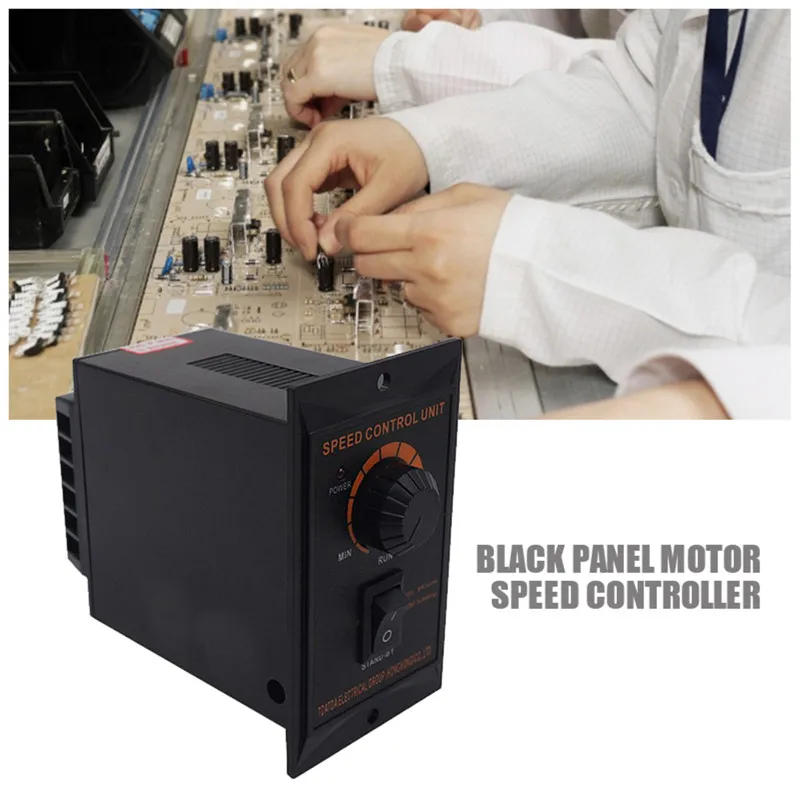 

New AC 220V 120W Motor Speed Controller Pinpoint Regulator Controller Forward and Backward Governor Motor Equipment Accessories