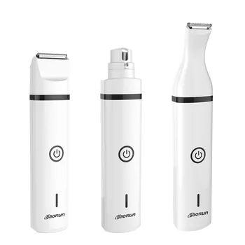 

3 IN 1 Multifunction Pet Grooming Machine Dog Cat Hair Trimmer USB Pets Clippers Nail Grinding Hair Trimmer Foot Hair Baorun N5
