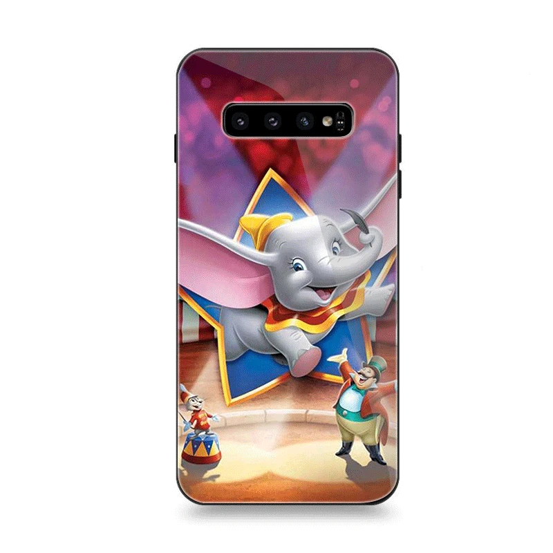 G7 Чехол для телефона Стекло для samsung A10 A20 A30 A40 A50 A60 A70 S7 край S8 S9 S10 плюс Чехол Дамбо - Цвет: G7