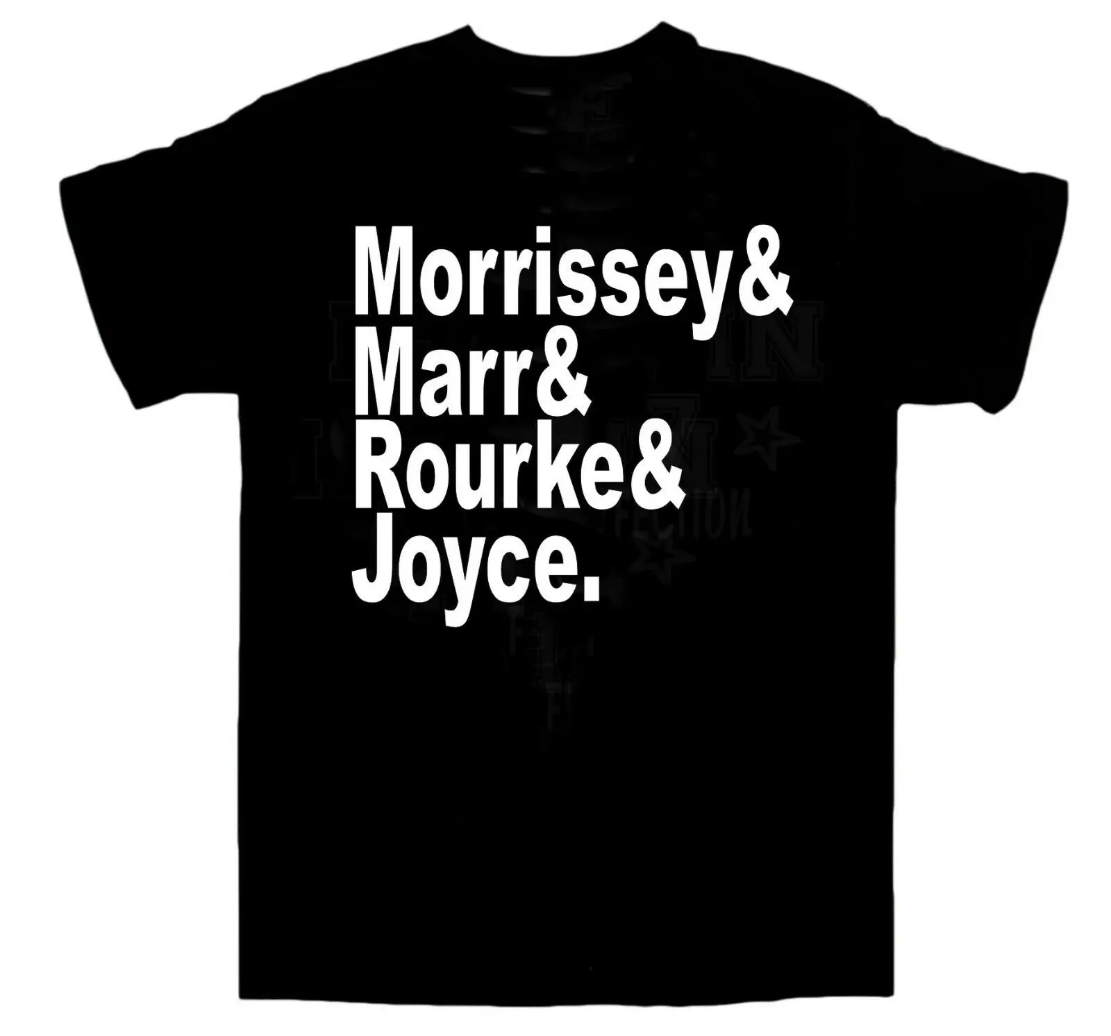 T-Shirt The Smicts "Morriaker & Marr & Rourke & Joyce" / Indie Music / Xmas T-Shirt Per Abbigliamento Di Tutte Le Taglie