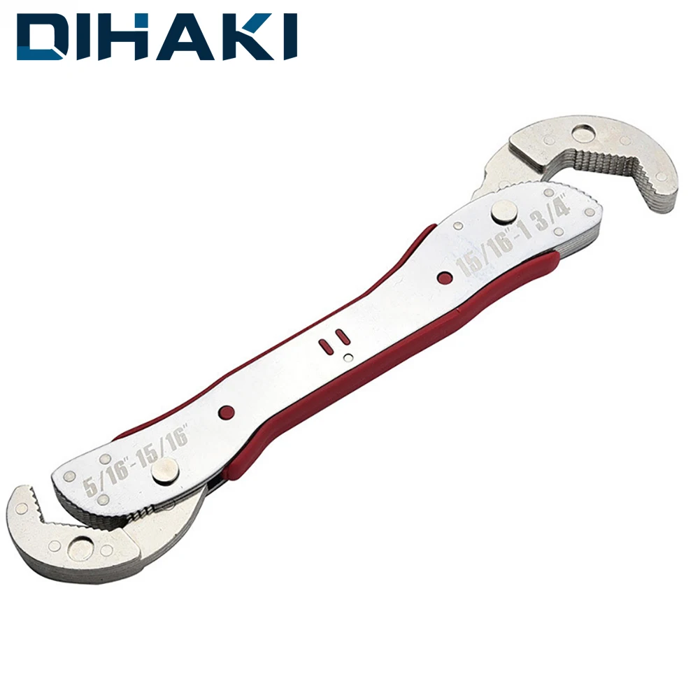 Adjustable Magic Wrench 9mm~45mm 15/16&quot-15/16&quot 15/16&quot-1 3/4&quotUniversal Quick Snap Grip Hand Tools Multitool Carbon Steel |