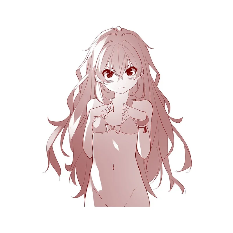 Fuwo Trading пикантные аниме ToraDora Taiga Aisaka автомобильные наклейки солнцезащитные