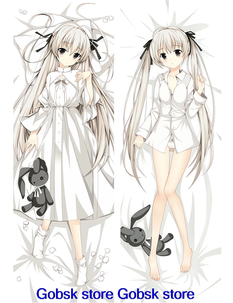 Обновление аниме Yosuga не Сора сексуальная девушка Касугано Сора Dakimakura тела Подушка Чехол Обложка обниматься тела чехол s
