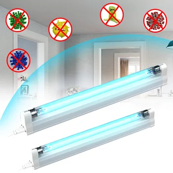 

8W 6W Germicidal Light T5 Tube UVC Sterilizer Kill Dust Mite Eliminator UV quartz lamp Ozone Sterilizer For Bedroom /Hospital