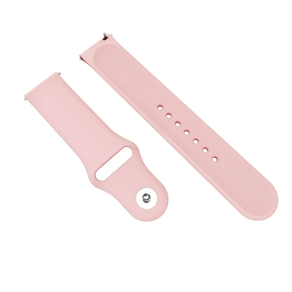 

20MM Silicone Watch Band Strap for Samsung Galaxy Active Gear S2 Garmin Vivoactive 3 Amazfit Watch Wrist Strap Accessories