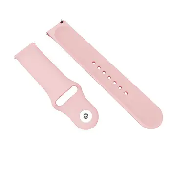 

20MM Silicone Watch Band Strap for Samsung Galaxy Active Gear S2 Garmin Vivoactive 3 Amazfit Watch Wrist Strap Accessories