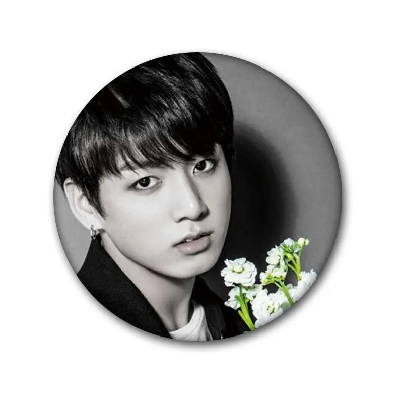 KPOP Bangtan Boy Enamel Pin Lapel Pins For Backpack Metal Badge Brooch Kpop Accessories Clothes for Fans