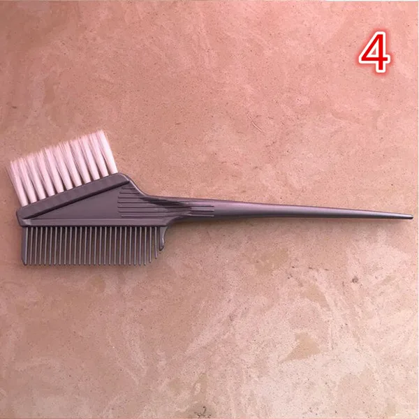 1 шт. окрашивающая расческа для волос для дома DIY эфирный инструмент парикмахерское масло для выпечки Расческа с щеткой окрашивание - Цвет: 4