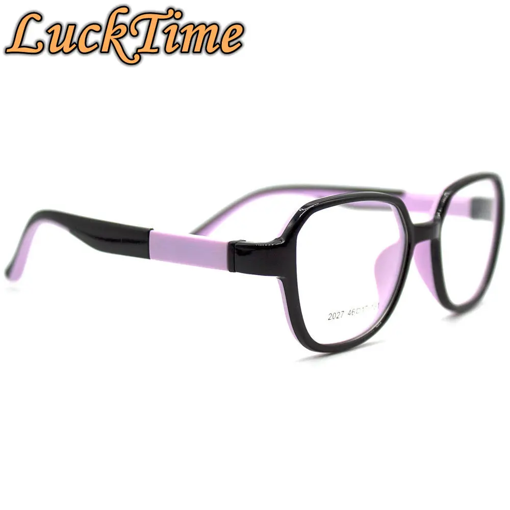 LuckTime Мягкие силиконовые милые детские очки Рамка для очков TR90 детские силиконовые очки Lucky Time мягкая коробка Детские очки Рамка#2027