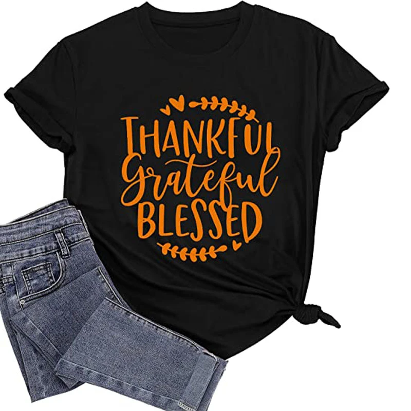 Thankful grateful blessed shirt Clearance