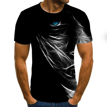 

Three-dimensional Eddy Men and Women Casual T-shirt 3D Printing O-neck Summer Short-sleeved T-shirt Daily Casual Funny T-shirt