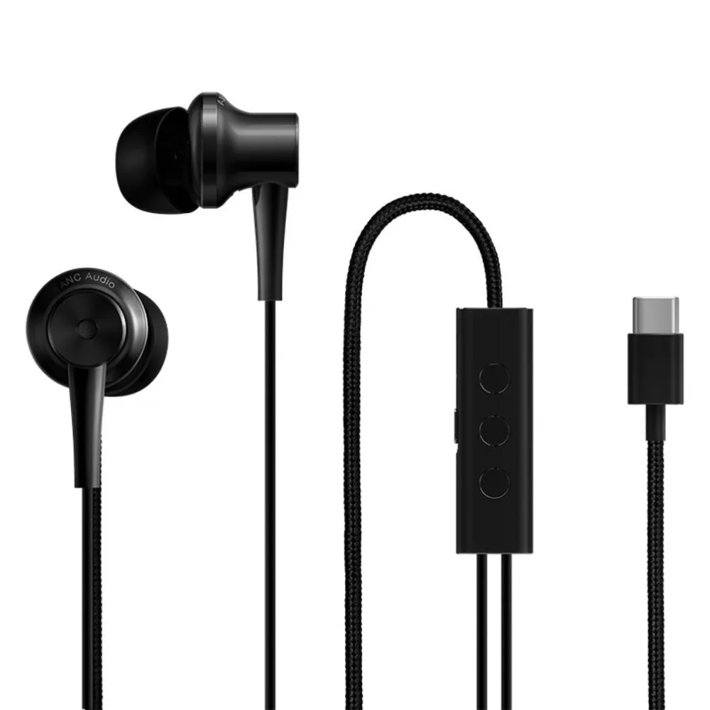 

Xiaomi Active Noise Canceling earphones Mi ANC & Type-C Connector In-Ear Hybrid Earphone Line Control drop shipping