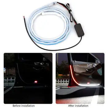 

Cars Door Lights Opening Warning LED Lamps Strips Strobe Flashing Anti Rear-end Collision Safety Car Accessories