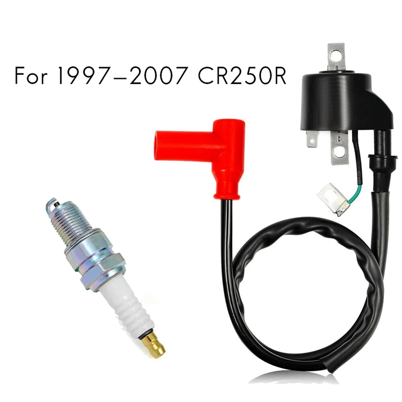 Катушка зажигания и Свеча для Honda CR250R 1997-2007 30500-GY8-901 30500-KZ4-J21 |