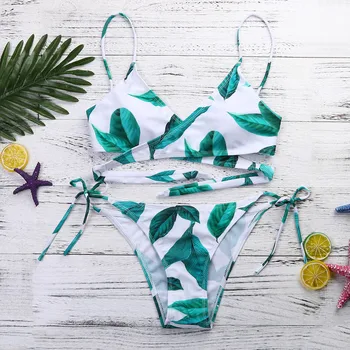 

Bikini 2020 mujer Women Push Up Padded Bra Bandage Bikini Set Swimsuit Swimwear Bathing maillot de bain femme купальник New