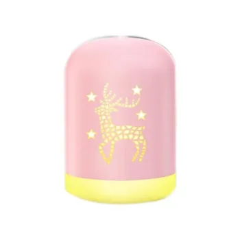 

Portable Usb Mini Air Aromatherapy Diffuser Humidifier 340ml Quiet Aroma Mist Maker with LED Night Light Home Office