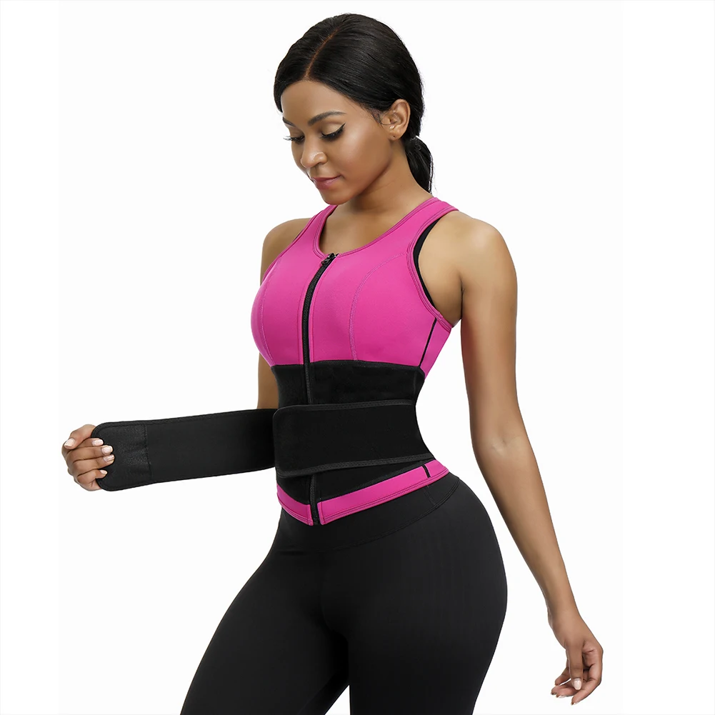 

Wonderbeauty Plus Size Neoprene Waist Trainer Vest Sweat Sauna Body Shapers Slimming Vest Shapewear Weight Loss Waist Shaper