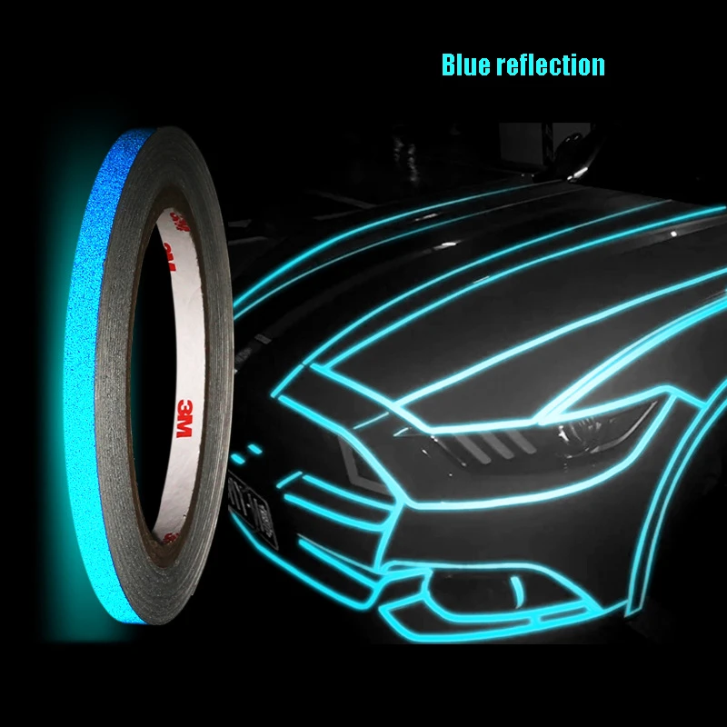 リフレクター 車の警告テープ 車の安全アクセサリー 反射テープ 1cm X 3m Reflective Strips Aliexpress