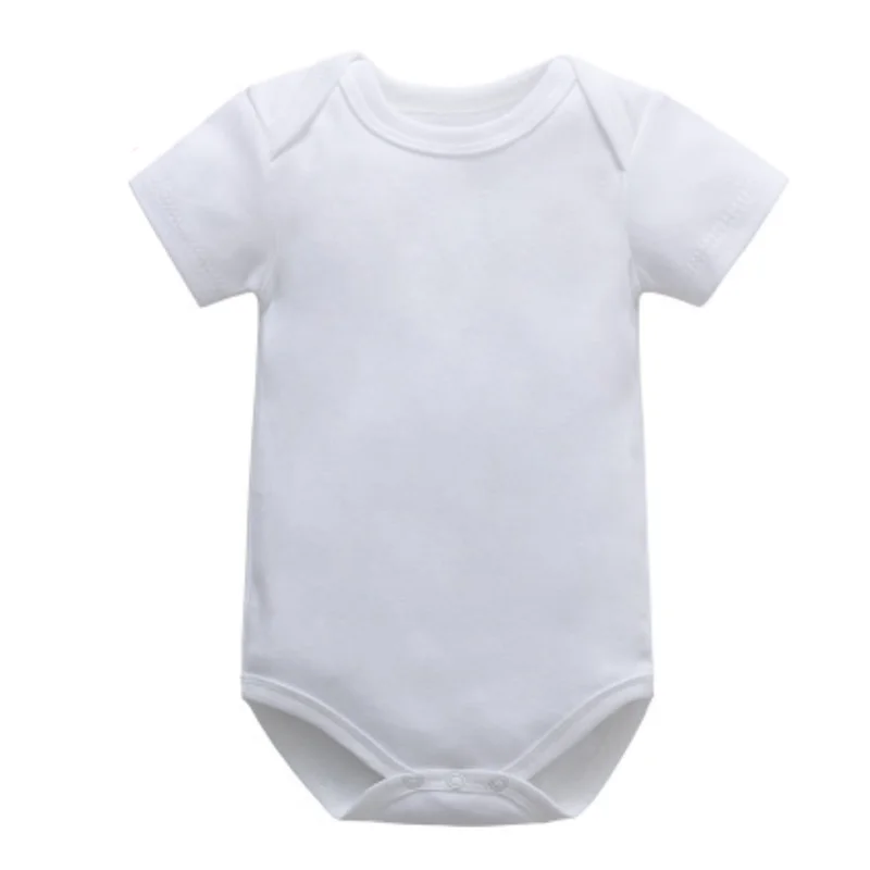 Ropa blanca de diseño Simple para bebé, Pelele de 0 24 meses para recién nacidos, ropa de algodón con cuello redondo, venta al por mayor| | - AliExpress