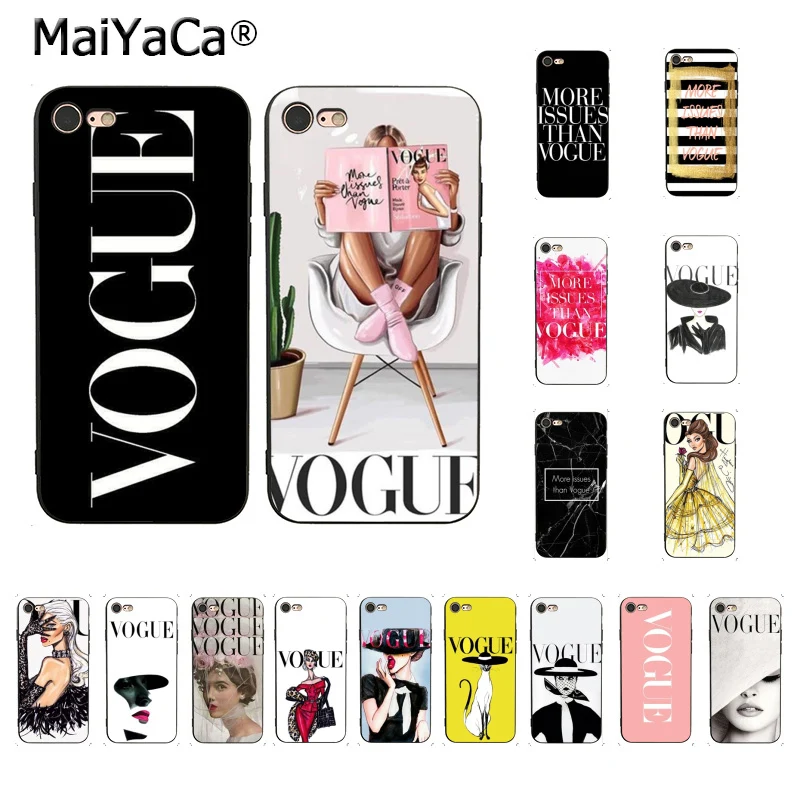 MaiYaCa For iphone 7 6 X Case Brand New More Issues than Vogue Phone Case for iPhone 11 Pro Max 8 7 6 6S Plus X 5 5S SE 5C Case