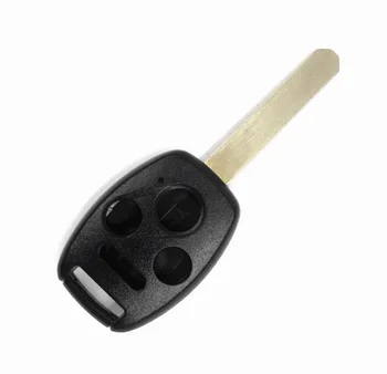 

3+1 Buttons Replacement Remote Key Case Shell for Honda Accord CRV FIT without Chip Groove + Sticker