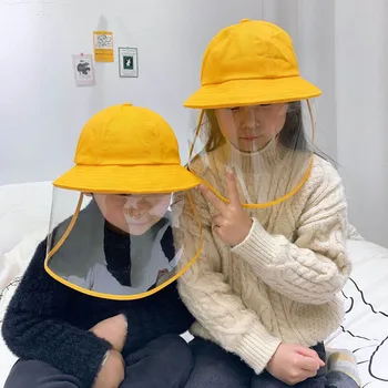 

Parent-child Multi-function Cap Coronary Protective Hat Eye Protection Anti-fog Windproof Hat Anti-saliva Face Cover Cap