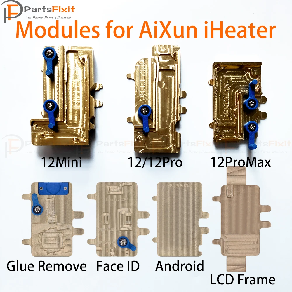 Паяльная станция AIXUN iHeater модули для удаления клея и идентификации по лицу ЦПУ 12