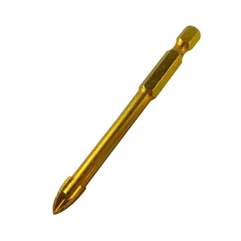 

10/5 Pieces Hex Shanks Spears Point Head Glass Tiles Marble Porcelain Ceramic Hole Saw Drilling Process Drill Bits