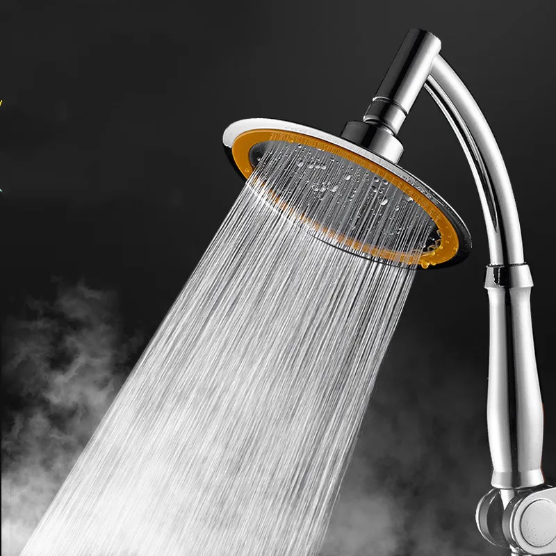 4/6 Inch Adjustable 2 Mode ABS Bathroom Shower Head Ultra-Thin Large Rainfall Shower Head High Pressure Hand Held Shower head