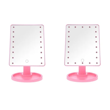

Touch Sn Makeup Mirror Adjustable nifying Vanity Tabletop Lamp Cosmetic Mirror Make Up Tool 360 Rotating