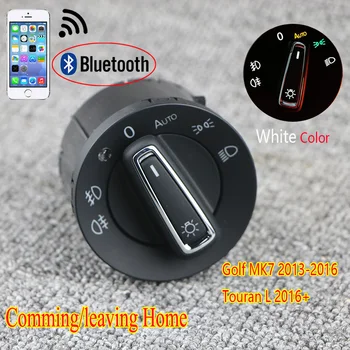 

Bluetooth AUTO Headlight Head Lamp Switch Light Sensor Module Upgrade white Color For Golf MK7 2013-2016 Touran L 2016+