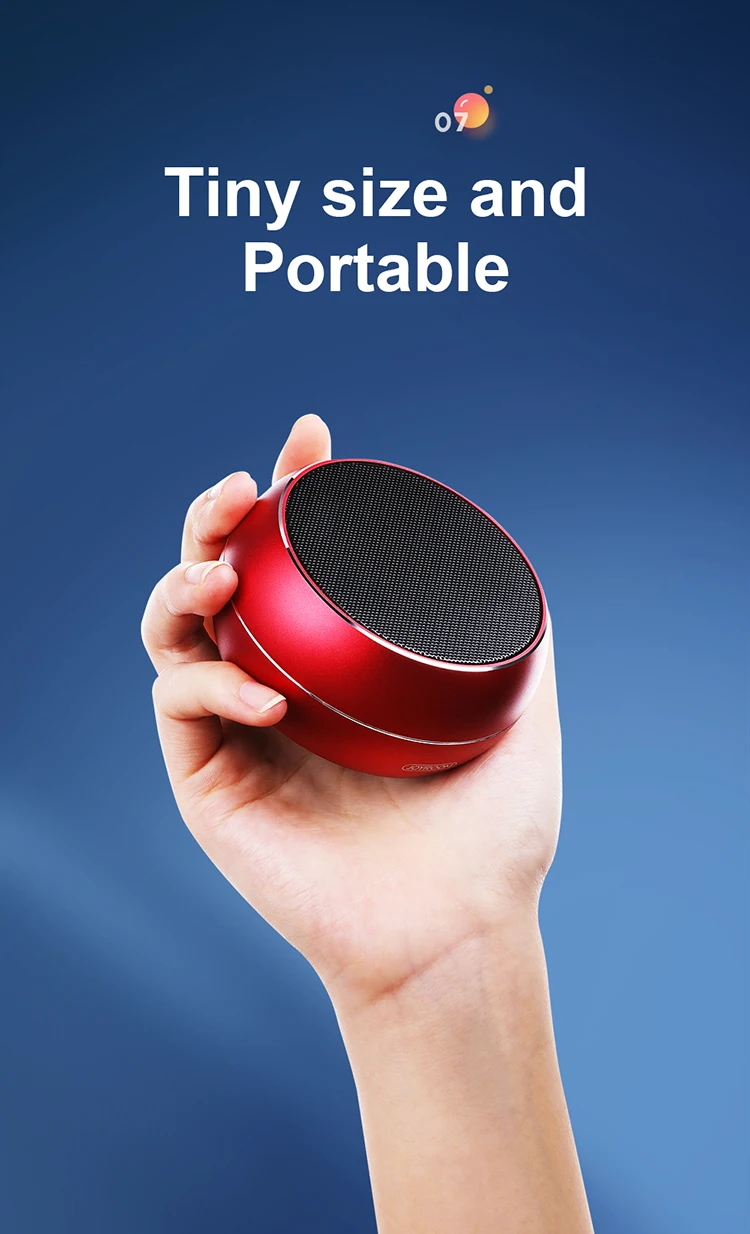 JOYROOM Bluetooth беспроводной динамик бас из нержавеющей стали портативный динамик