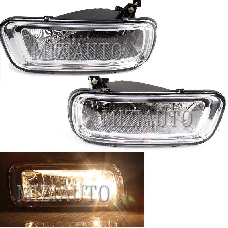 

MIZIAUTO Clear Lens Right Left Style Bumper Driving Fog Light Lamp H11 Bulb For Ford Raptor F150 2004-2006