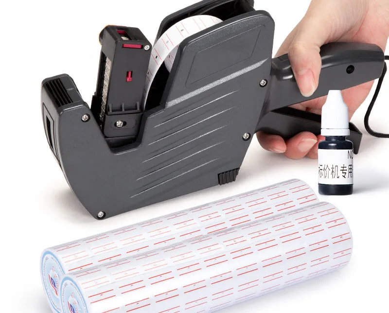 Handset pricing machine/supermarket price tag/manual production date printer small ink price digital label printer