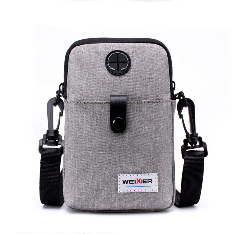

Adispulent Men Messenger Bag Phone Pocket Crossbody Bag For Men Shoulder Handbag Multifunctional Casual Outdoor Phone Pouch