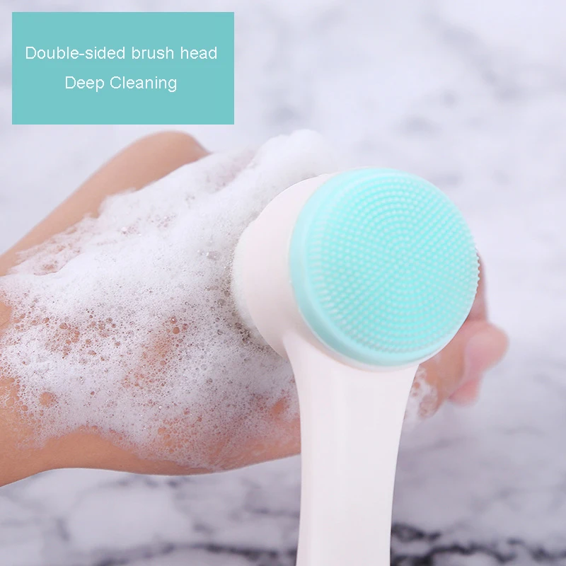 Silicone Face Brush Multifunction Skin Care Massage Beauty Face Cleaning Brush Pore Cleaner Face Cleansing Brush 4