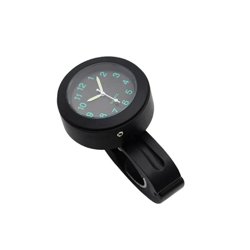 

Motorcycle Watch Handlebar Black Dial Clock Watch for Harley Cruiser Chopper Honda Yamaha