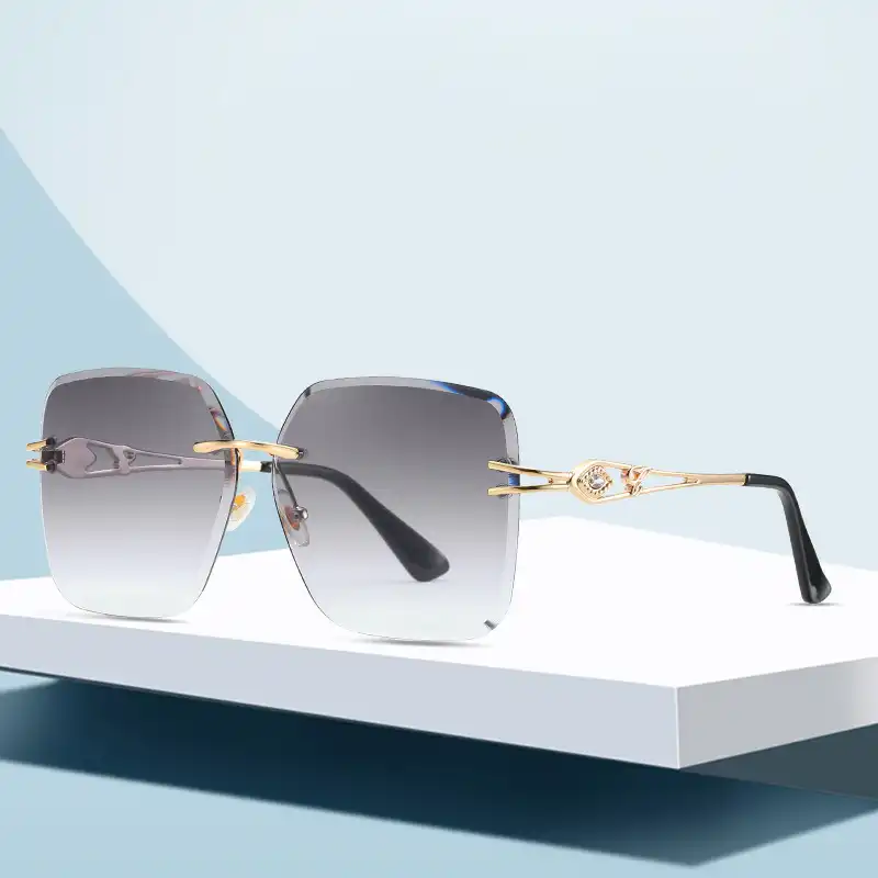 estilo veran gafas de sol Retro para hombre y mujer lentes de sol populares de marca de diseñador 