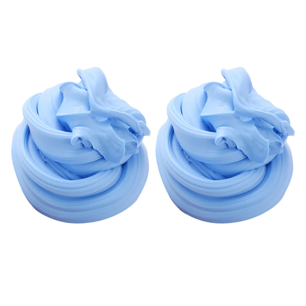 blue modeling clay